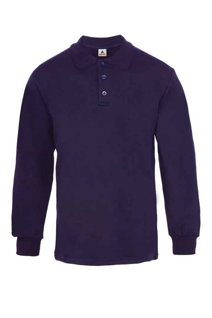 MYFORM COMFORT POLO SWEATSHIRT