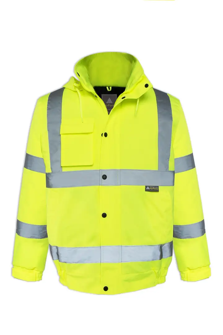 OLYMPUS ESSENTIAL HI-VIS BOMBER LINED CEKET