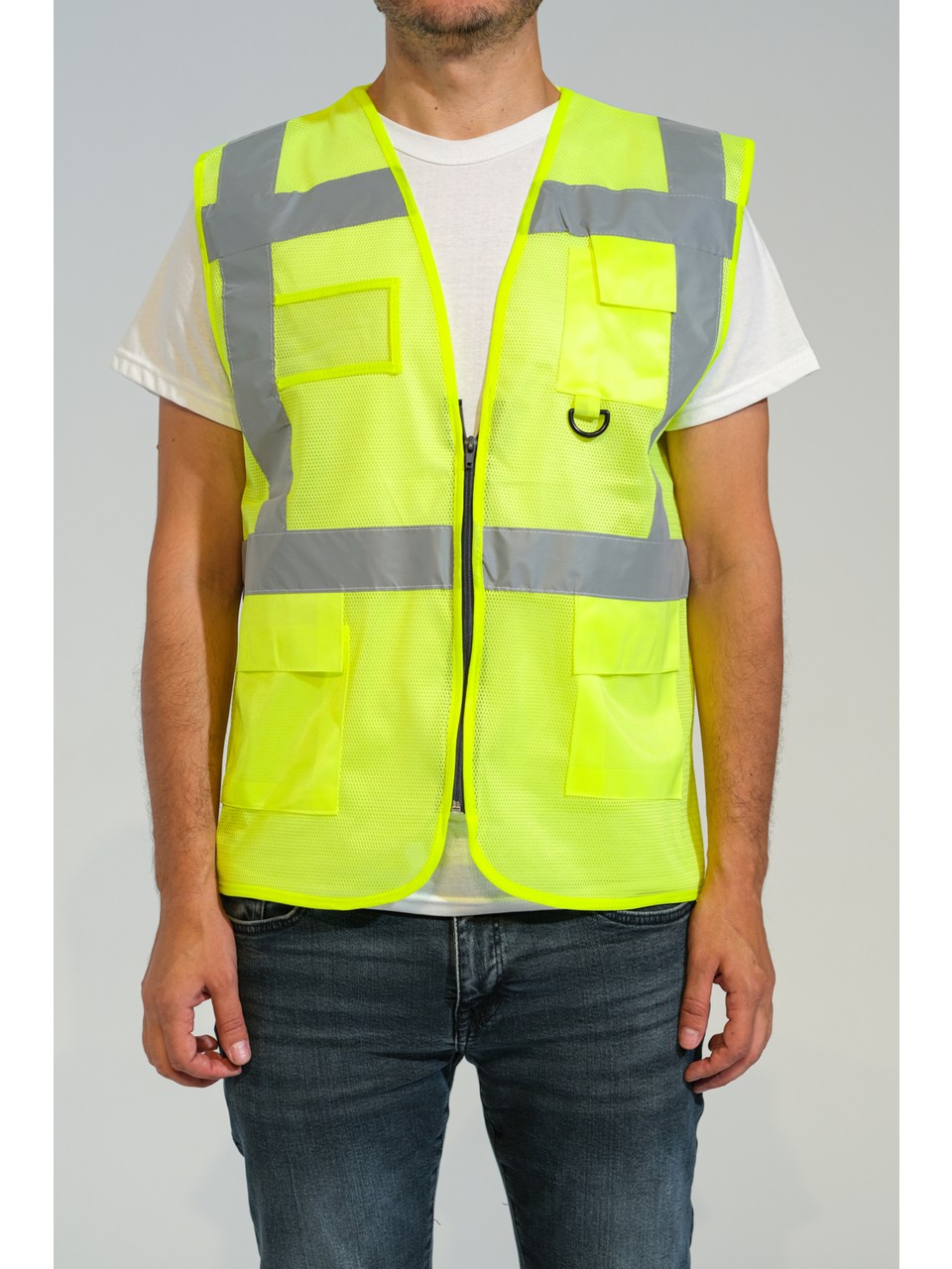 Safety First Reflektörlü İkaz Yeleği Sarı 10'lu Paket