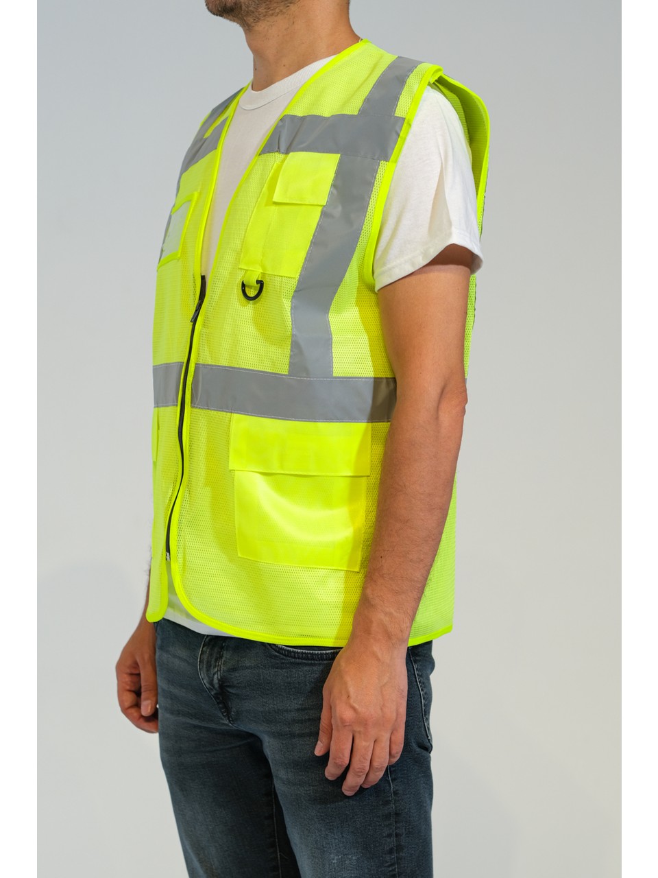 Safety First Reflektörlü İkaz Yeleği Sarı 10'lu Paket