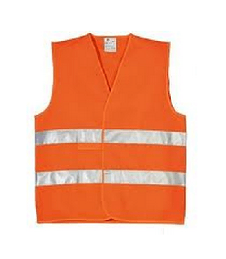 Uniwest UW-102 Çift Şeritli İkaz Yeleği Turuncu
