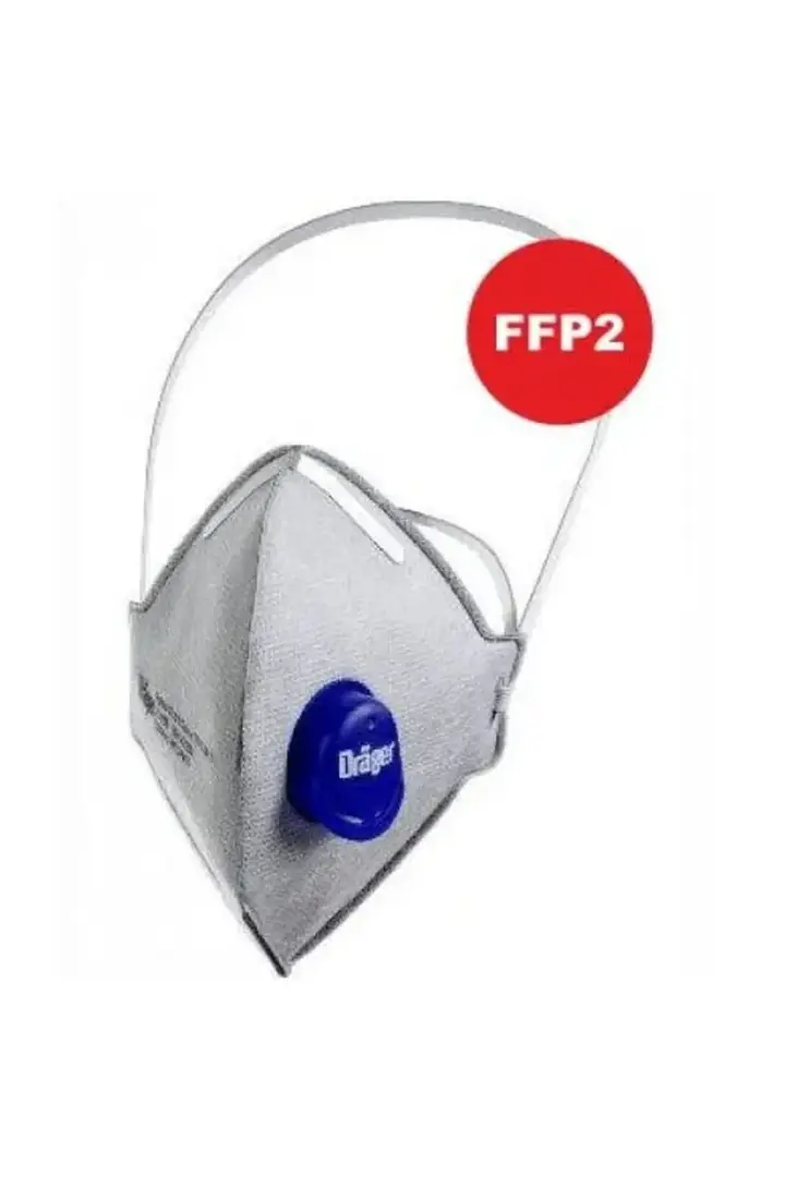 Drager X-Plore 1720 FFP2 (Ventilli Odour) Toz Maskesi 10'lu Paket